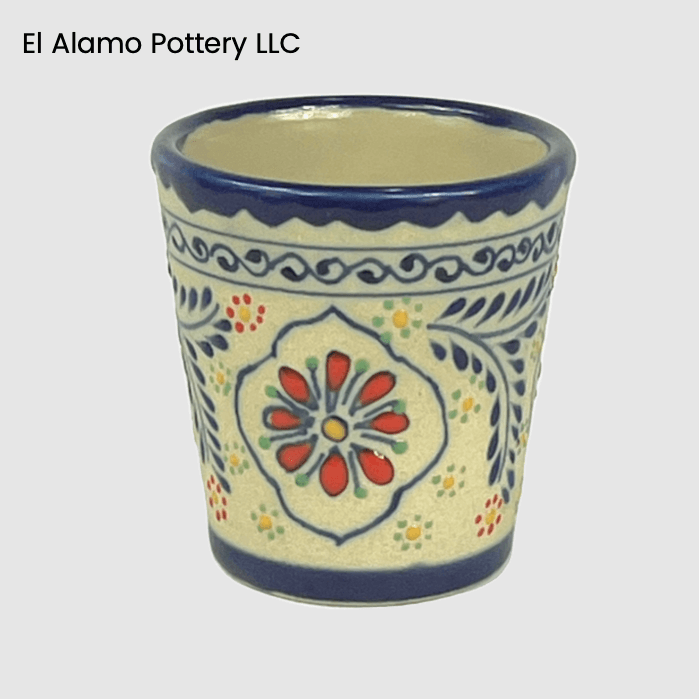 Talavera Stoneware Shot Glasses