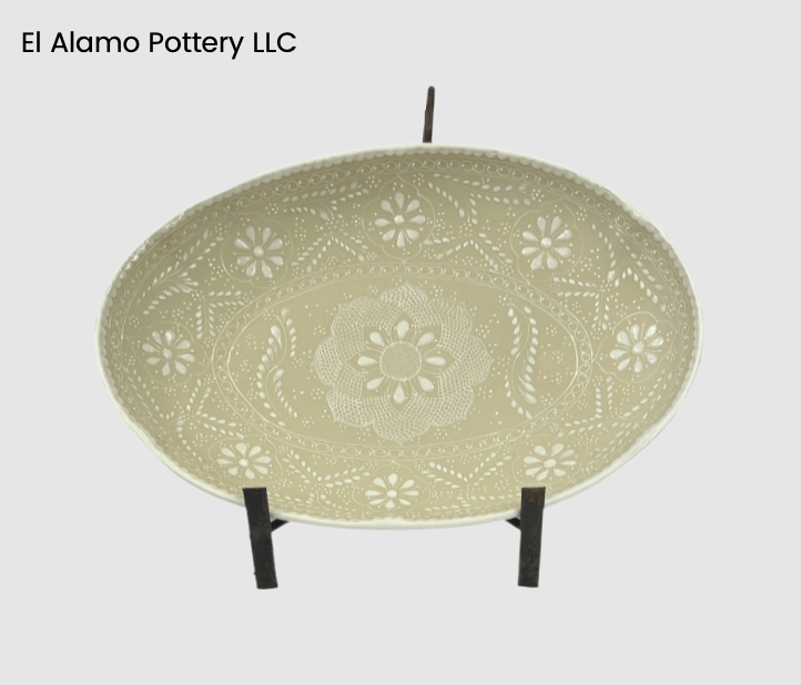 Handcrafted Oval Talavera Serving Platters – Artful Elegance for Every Occasion